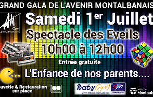 Gala des Eveils samedi 1er Juillet 2023 10h-12h