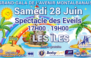 Gala des Eveils samedi 28 Juin 17h-19h